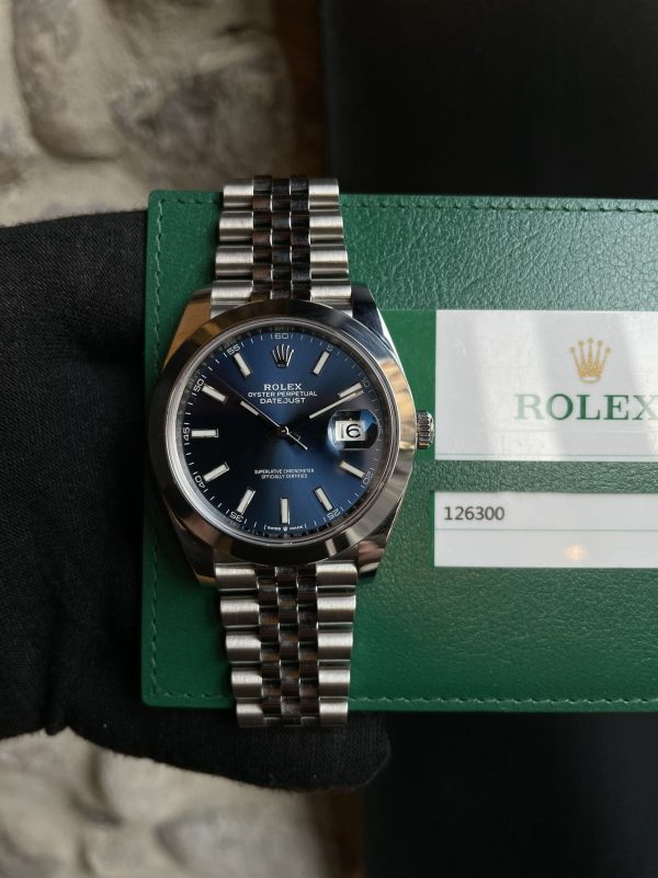 Rolex Datejust 41 mm 126300 Jubilee Blue