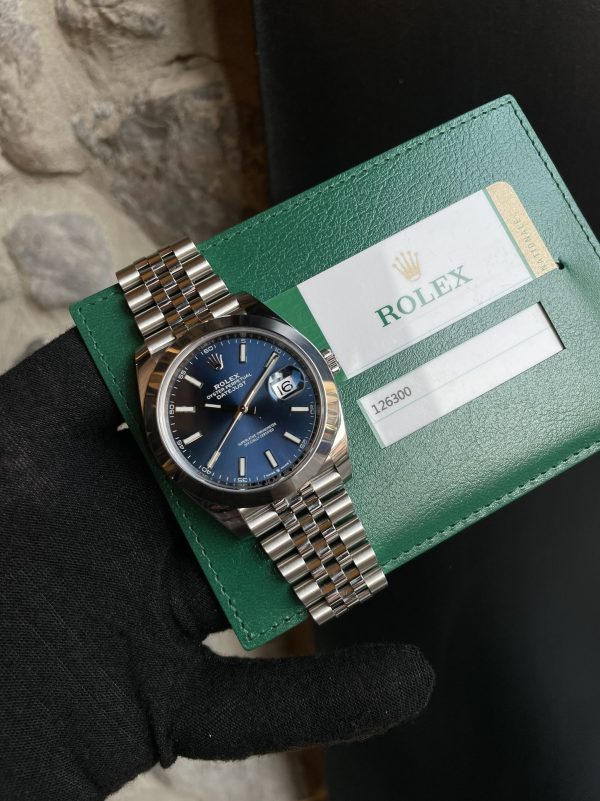 Rolex Datejust 41 mm 126300 Jubilee Blue