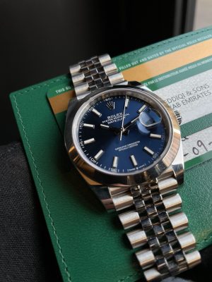 Rolex Datejust 41 mm 126300 Jubilee Blue