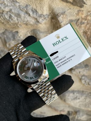 Rolex Datejust 41 mm 126300 Jubilee Wimbledon