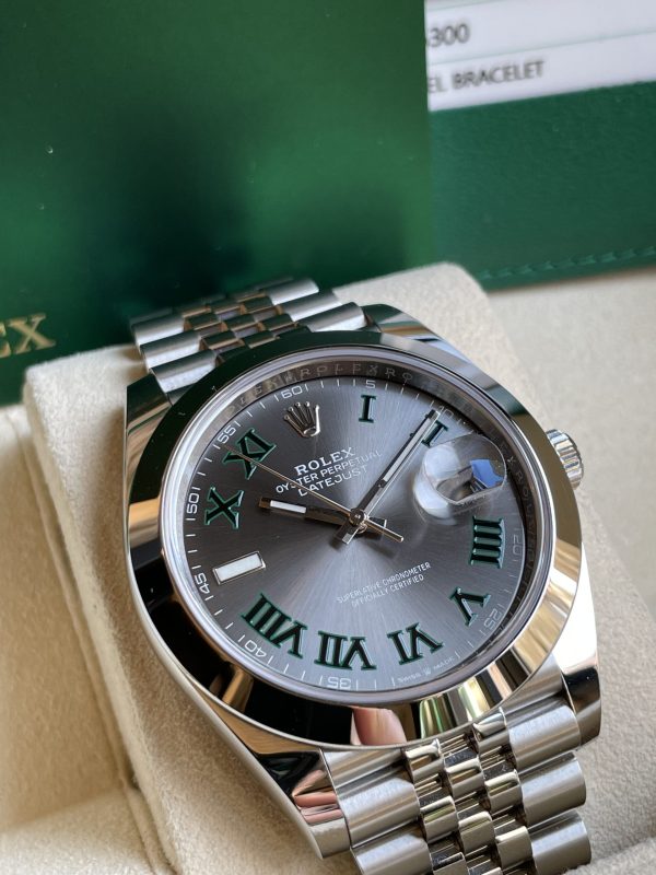 Rolex Datejust 41 mm 126300 Jubilee Wimbledon