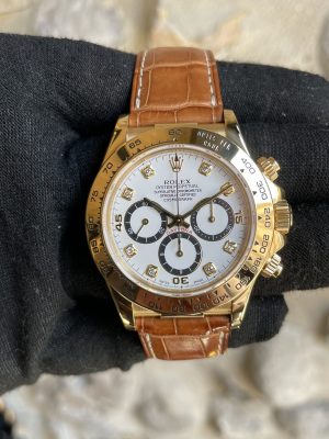 Rolex Daytona 16518 Zenith 6 inverted Diamonds Dial