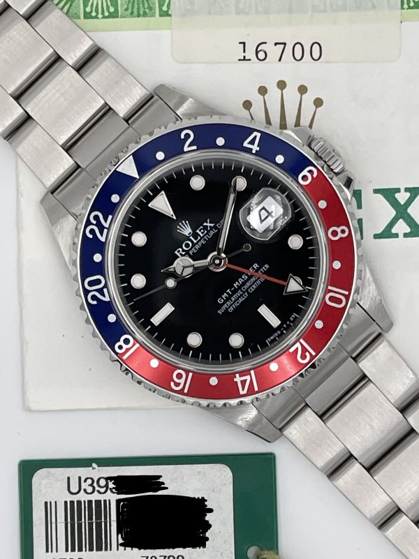 Rolex Gmt Master ref 16700 Pepsi