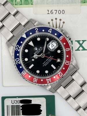 Rolex Gmt Master ref 16700 Pepsi