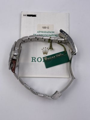 Rolex Submariner 16610 with Paper from 1999