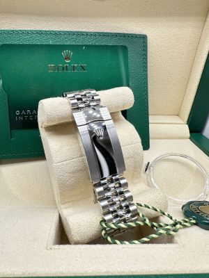 Rolex Datejust 36 126234 White Gold bezel Jubilee Black NEW