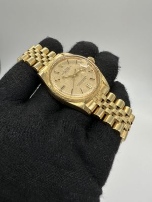 Rolex Datejust 1611 Vintage Florentine 1972 Like New Never Polished