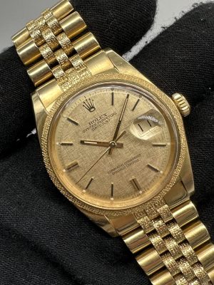 Rolex Datejust 1611 Vintage Florentine 1972 Like New Never Polished