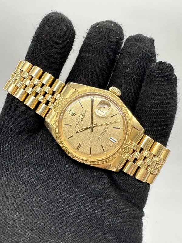 Rolex Datejust 1611 Vintage Florentine 1972 Like New Never Polished