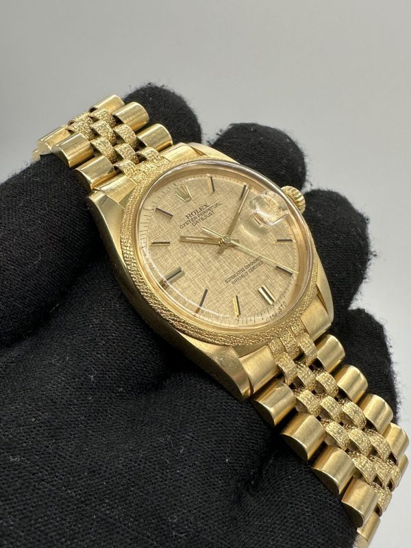 Rolex Datejust 1611 Vintage Florentine 1972 Like New Never Polished