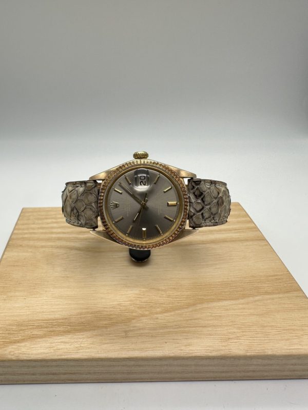 Rolex Datejust 1601 Gold from 1969 Rare Grey Dial