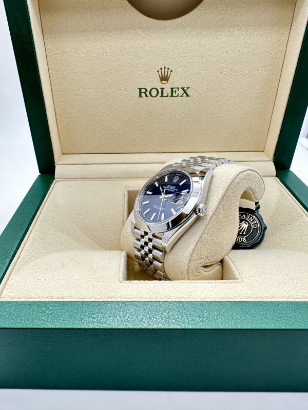 Rolex Datejust 126300 New 2022 41 mm Jubilee Blue Index