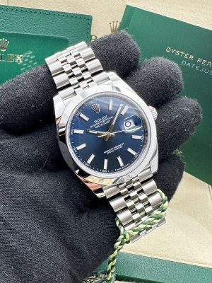 Rolex Datejust 126300 New 2022 41 mm Jubilee Blue Index