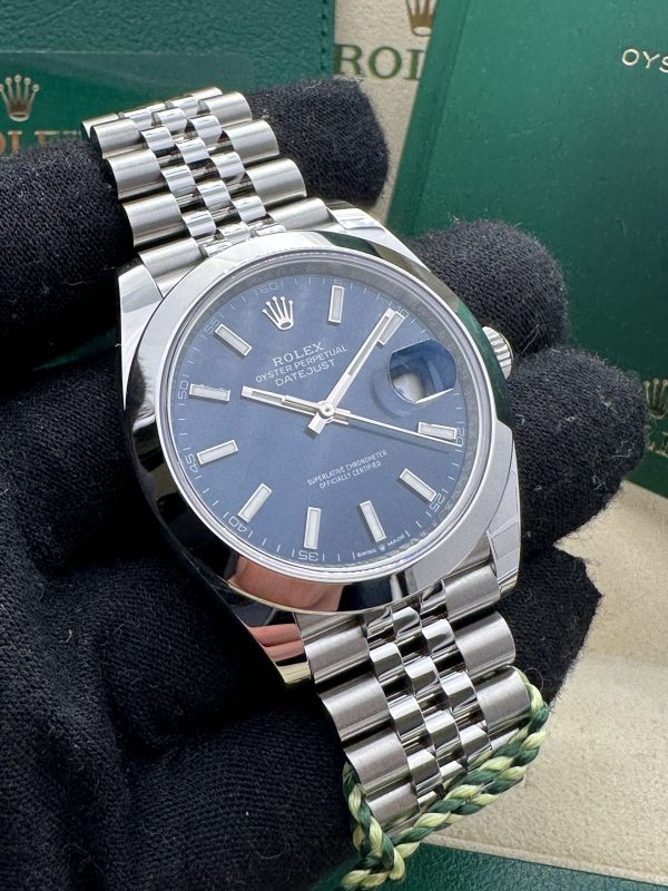 Rolex Datejust 126300 New 2022 41 mm Jubilee Blue Index