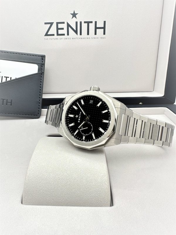 Zenith Defy Skyline Black Dial 2022 Nos Full Set