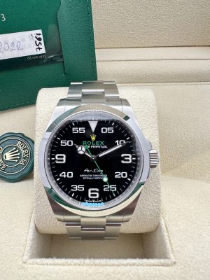 Rolex Air King 2022 Like New Full Set