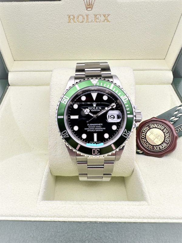 Rolex Submariner Date "Kermit" 16610LV Full Set