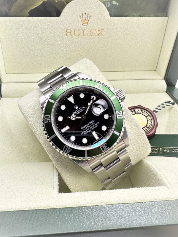 Rolex Submariner Date "Kermit" 16610LV Full Set