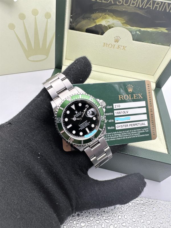 Rolex Submariner Date "Kermit" 16610LV Full Set