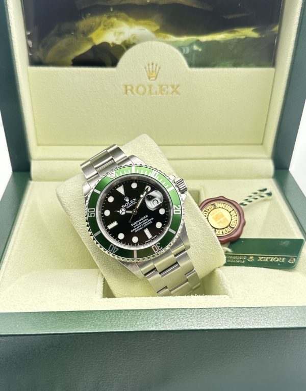 Rolex Submariner Date "Kermit" 16610LV Full Set