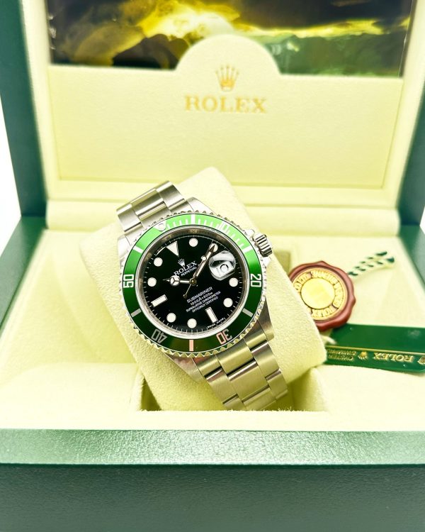 Rolex Submariner Date "Kermit" 16610LV Full Set