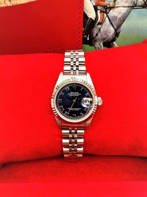 Datejust Lady 26 mm Full Set Like new Blue Dial