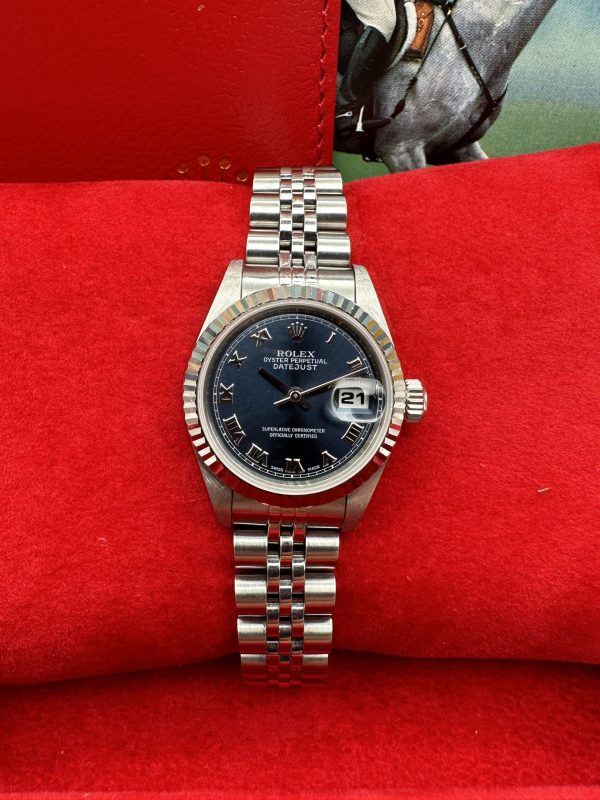 Datejust Lady 26 mm Full Set Like new Blue Dial