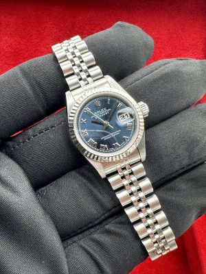 Datejust Lady 26 mm Full Set Like new Blue Dial