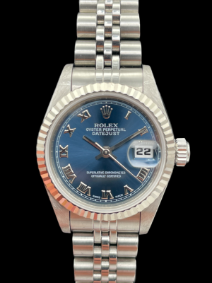 Datejust Lady 26 mm Full Set Like new Blue Dial