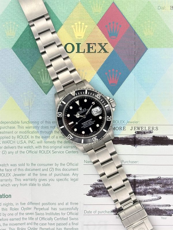 Rolex Submariner Date 16610 Sel Like New