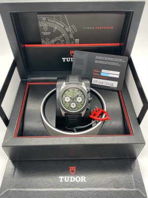 Tudor Fastrider Chronograph Dial Green 42mm New 2022 Full Set