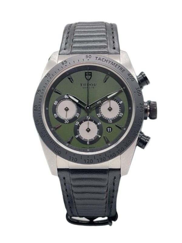 Tudor Fastrider Chronograph Dial Green 42mm New 2022 Full Set