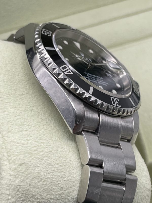 Submariner No Holes 16610 Full Set Never Polished