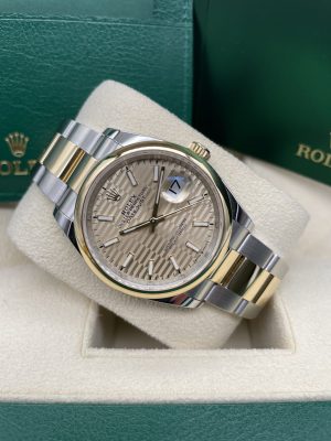 Rolex Datejust 36 Champagne Motif New 2023