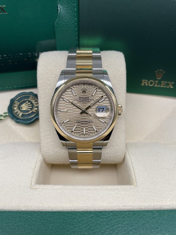 Rolex Datejust 36 Champagne Motif New 2023