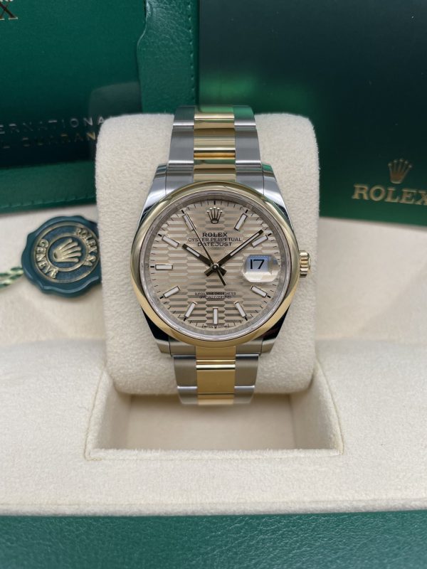 Rolex Datejust 36 Champagne Motif New 2023