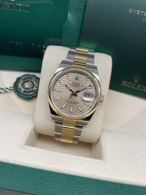 Rolex Datejust 36 Champagne Motif New 2023