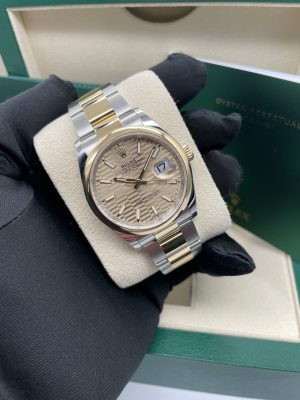 Rolex Datejust 36 Champagne Motif New 2023