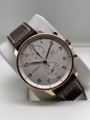 IWC Chronograph Portuguese Rose Gold 2018 Full Set