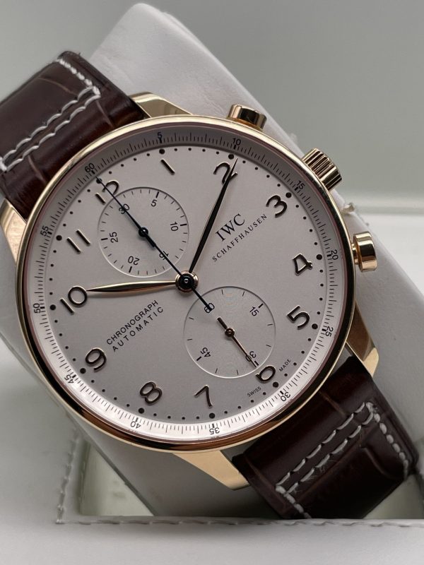 IWC Chronograph Portuguese Rose Gold 2018 Full Set