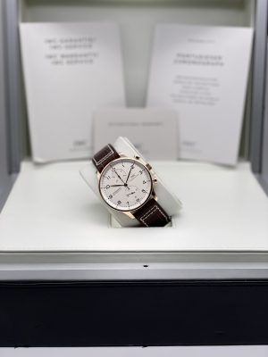 IWC Chronograph Portuguese Rose Gold 2018 Full Set