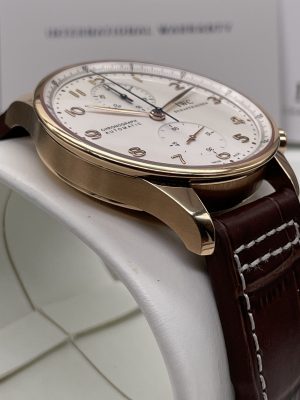 IWC Chronograph Portuguese Rose Gold 2018 Full Set