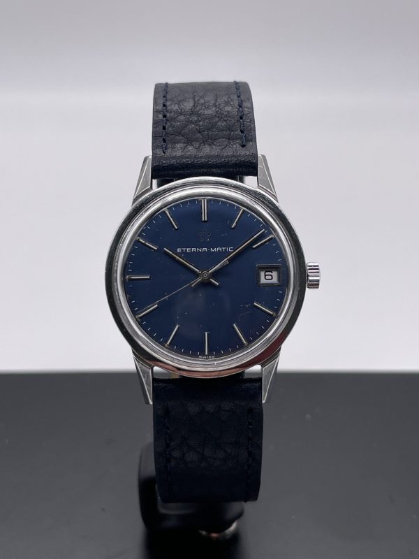 Eterna Matic From 1960 Blue Dial