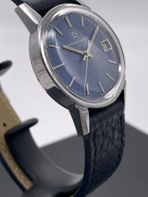 Eterna Matic From 1960 Blue Dial