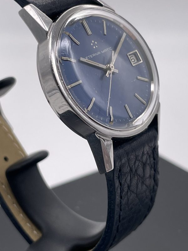 Eterna Matic From 1960 Blue Dial