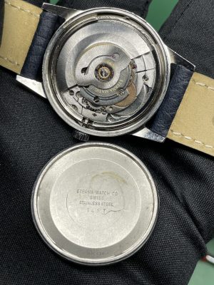 Eterna Matic From 1960 Blue Dial