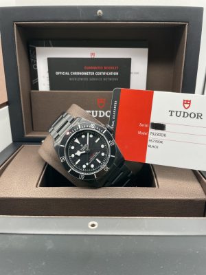 Tudor Heritage Black Bay Dark NOS New Open Paper