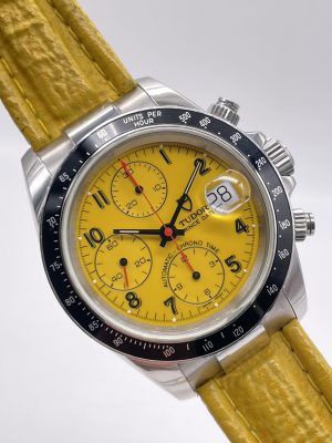 Tudor Prince Date Very Rare Yellow Dial By Rolex 40 mm From 97 Years