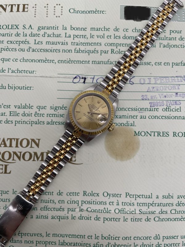 Rolex Datejust Lady 26 mm 69173 Paper