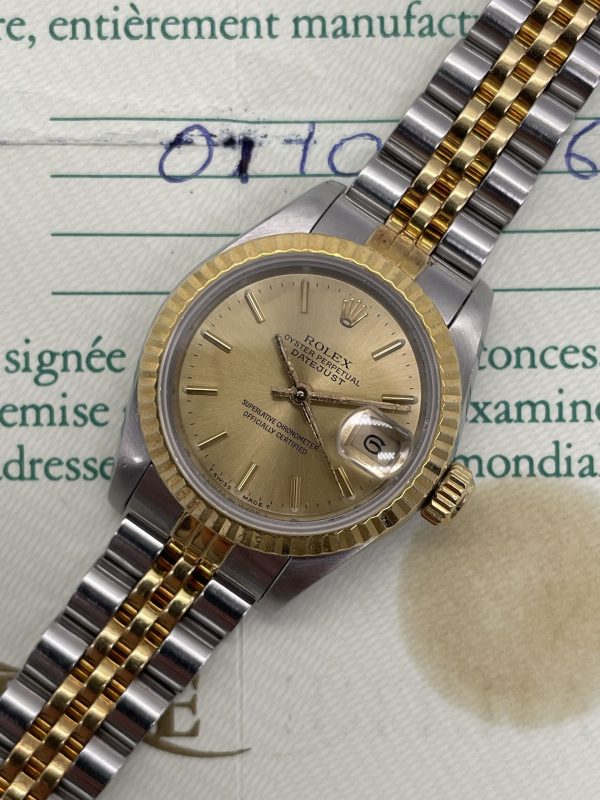 Rolex Datejust Lady 26 mm 69173 Paper